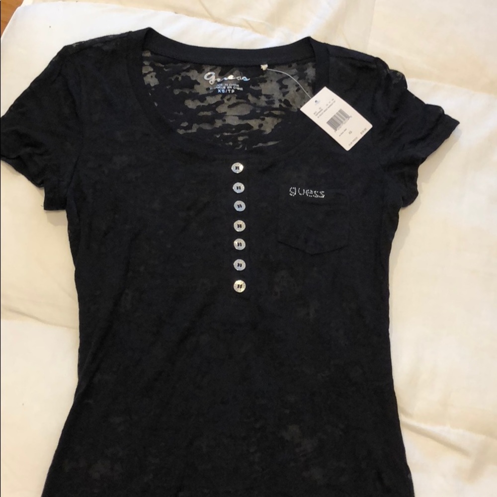 Guess Black Tshirt XS
